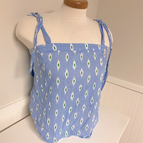 J.Crew Shoulder Tie Tank - Picture 1 of 1